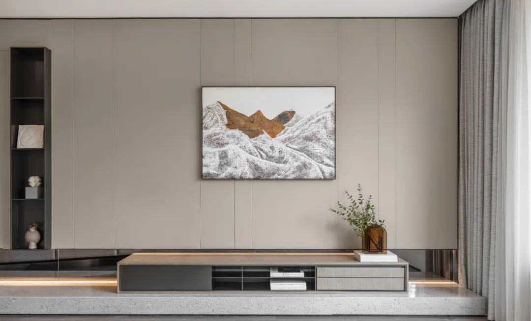 现代简约风格室内设计家装案例-电视柜 现代简约风格室内设计家装案例-电视柜