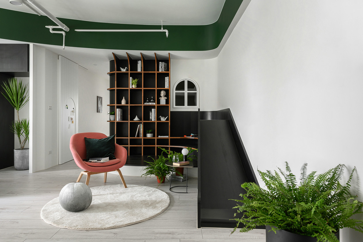 简欧风格家装设计室内装修效果图-客厅休闲区 简欧风格家装设计室内装修效果图-客厅休闲区